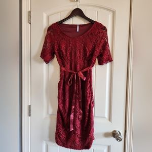 Planet Motherhood Lace Dress Size Medium